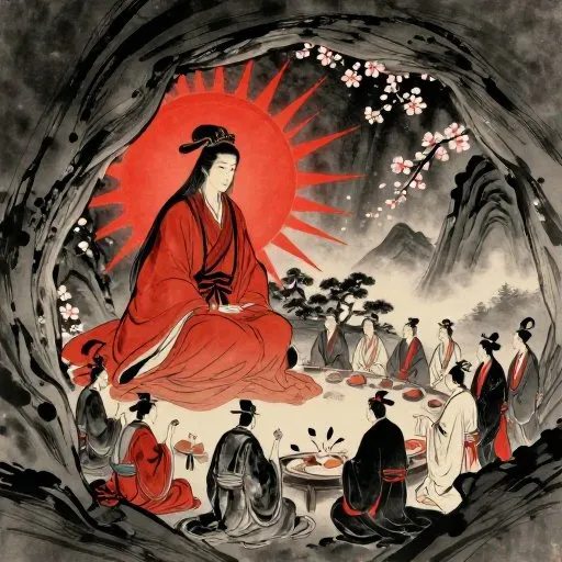 Amaterasu and the Cave