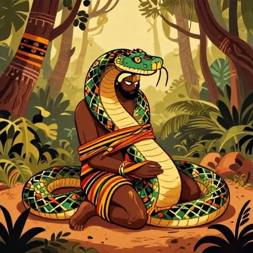 Anansi and the Python