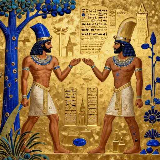 Gilgamesh and Enkidu