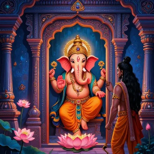 How Ganesha Got His Head