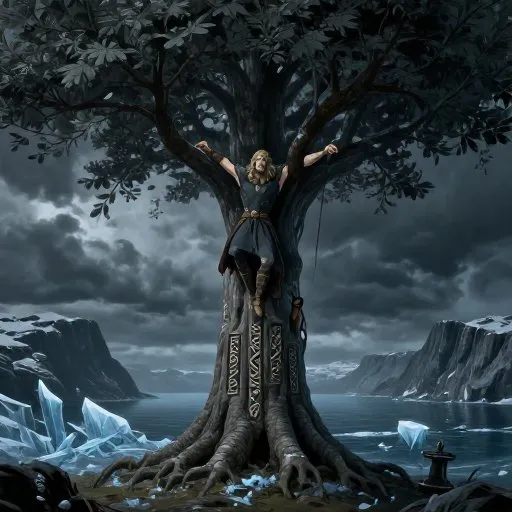 Odin and the World Tree