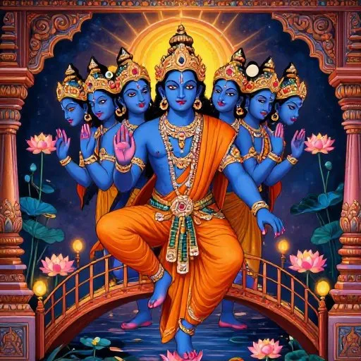 Rama and the Bridge to Lanka