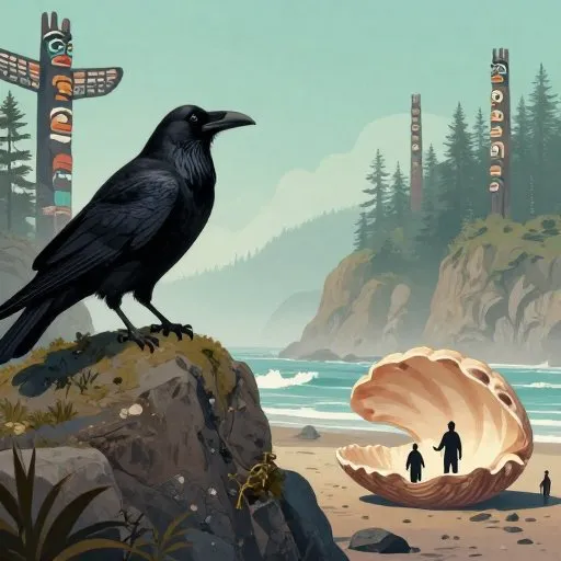 Raven and the First People