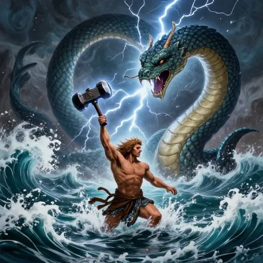 Chapter 3: The Giant Panics, the Serpent Escapes, and Thor is Furious